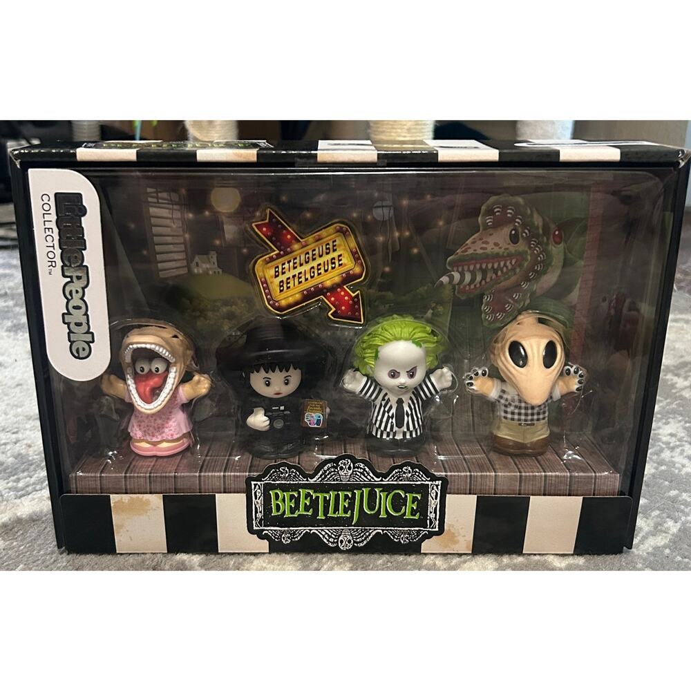 Fisher-Price Little People Collector Beetlejuice Special Edition Set (NWT)